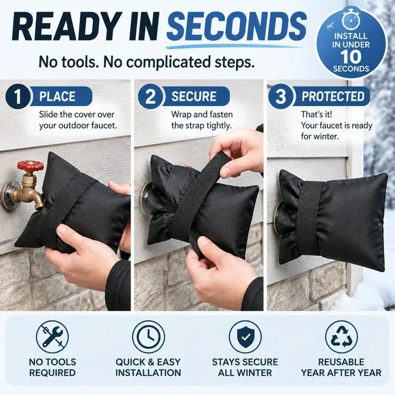 🔥Last Day Buy 1 Get 1🔥Winter Insulated Outdoor Faucet Cover❄️