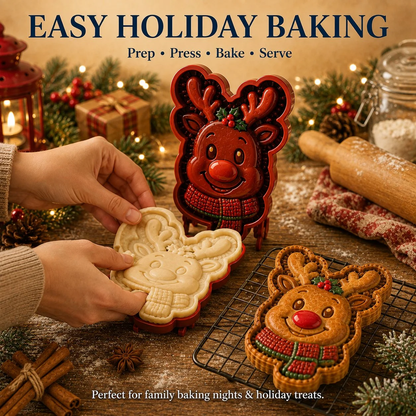 🔥All set boxes Only $5.62 Last Day Promotion!✨ 🎄16-Design Christmas Mini Pie Mold Collection 🥧