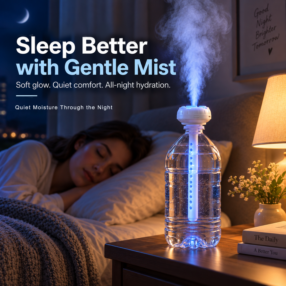 🔥Last Day Buy 2 Get 1🔥JEREMYTIS™ Adjustable Bottle Mist Humidifier💧