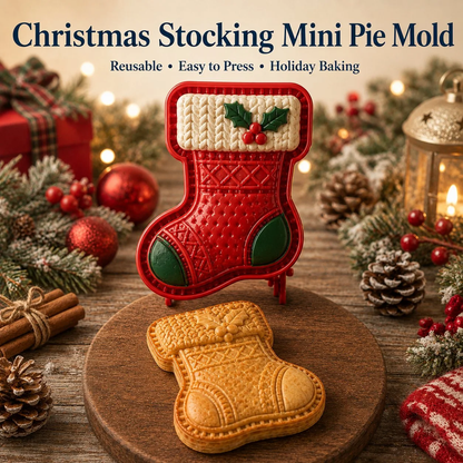 🔥All set boxes Only $5.62 Last Day Promotion!✨ 🎄16-Design Christmas Mini Pie Mold Collection 🥧