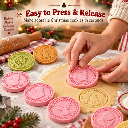 🔥Last Day 49% off🔥Christmas-Themed Cookie Cutters⛄🎄