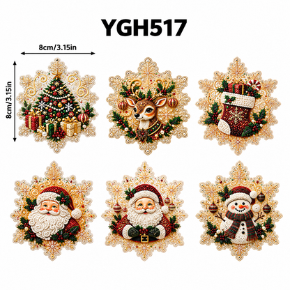 🔥Last Day Buy 2 Get 1🔥DIY Christmas Diamond Painting Ornament Kit🎄
