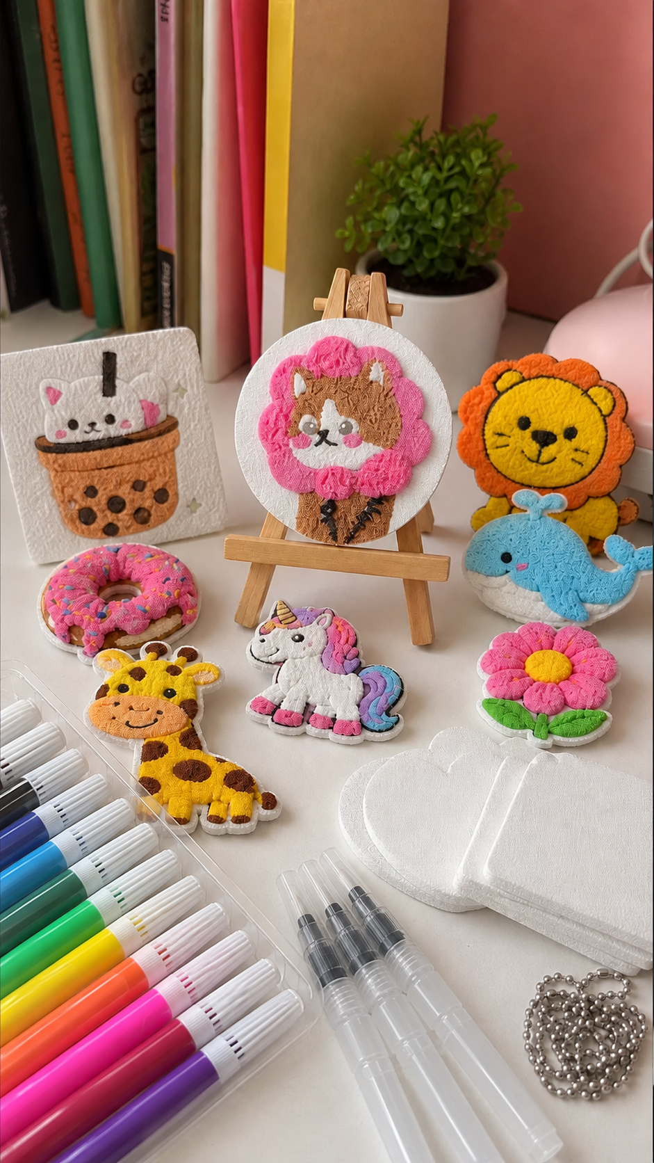 Collection of 3D Puffy art