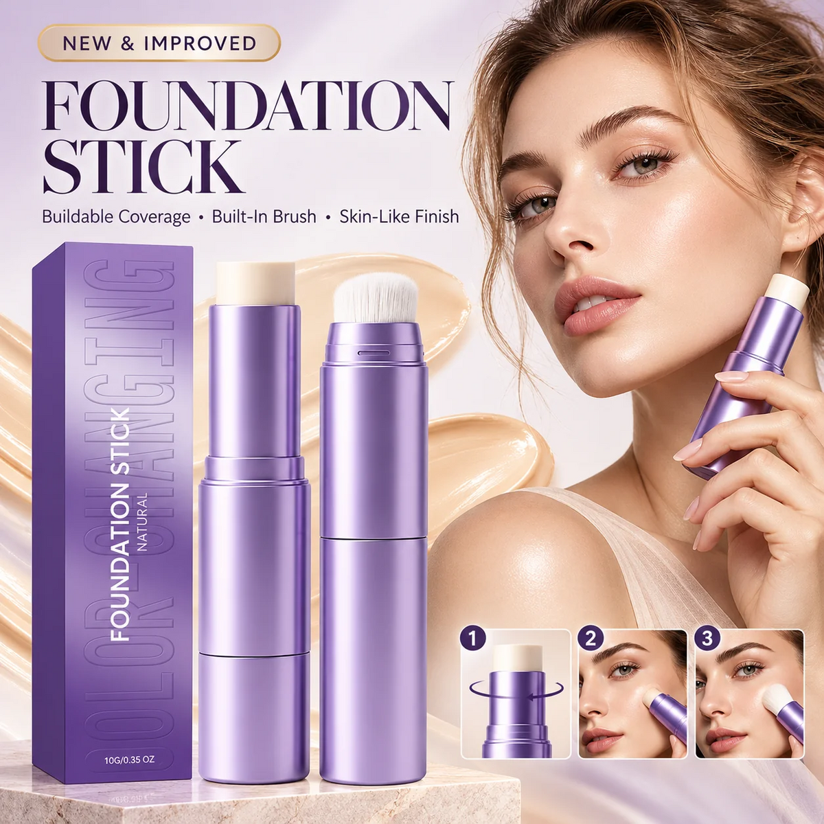 2 in-1 Color-Changing Foundation Stick✨✨