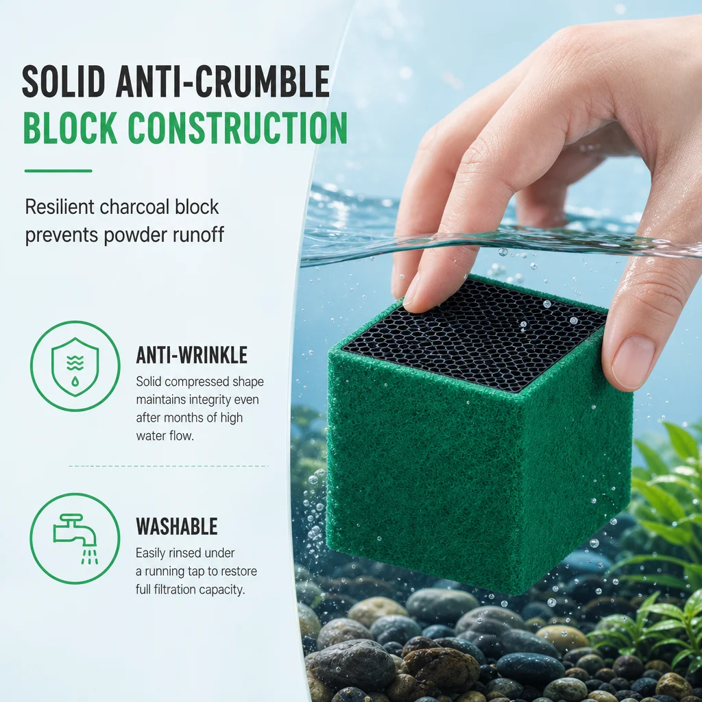 🔥Last Day Buy 2 Get 1🔥Aquarium Activated Carbon Filter Cube 🐠