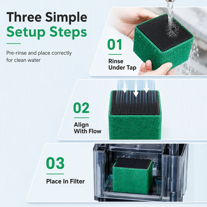 🔥Last Day Buy 2 Get 1🔥Aquarium Activated Carbon Filter Cube 🐠