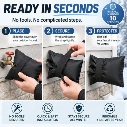 🔥Last Day Buy 1 Get 1🔥Winter Insulated Outdoor Faucet Cover❄️