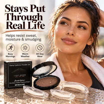 🔥JEREMYTIS™Waterproof Eyebrow Stamp Kit ✨
