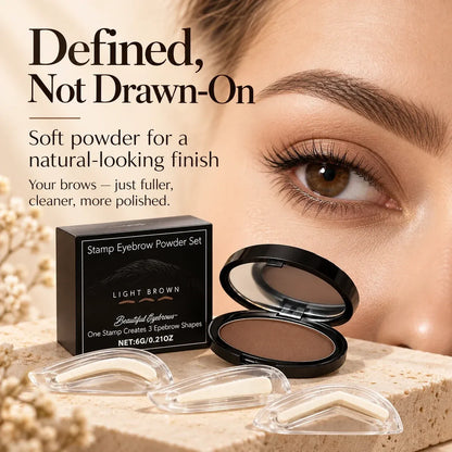 🔥JEREMYTIS™Waterproof Eyebrow Stamp Kit ✨