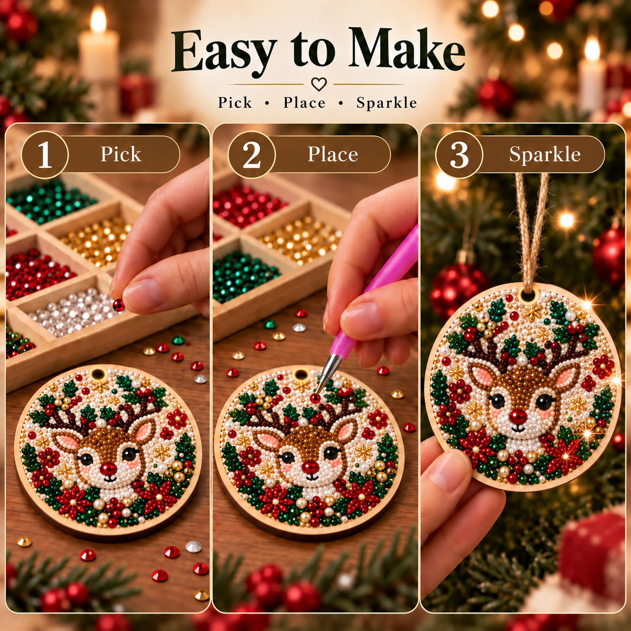 Easy to Make Pick Place Sparkle