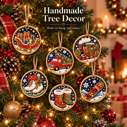 🔥Last Day Buy 2 Get 1🔥DIY Christmas Diamond Painting Ornament Kit🎄