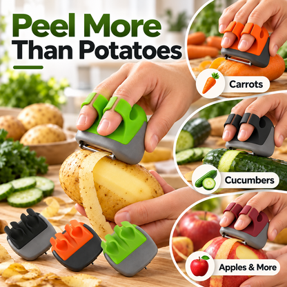 🔥Last Day Buy 1 Get 1🔥🥔Precision Palm-Fit Vegetable Peeler Tool