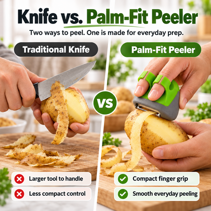 🔥Last Day Buy 1 Get 1🔥🥔Precision Palm-Fit Vegetable Peeler Tool